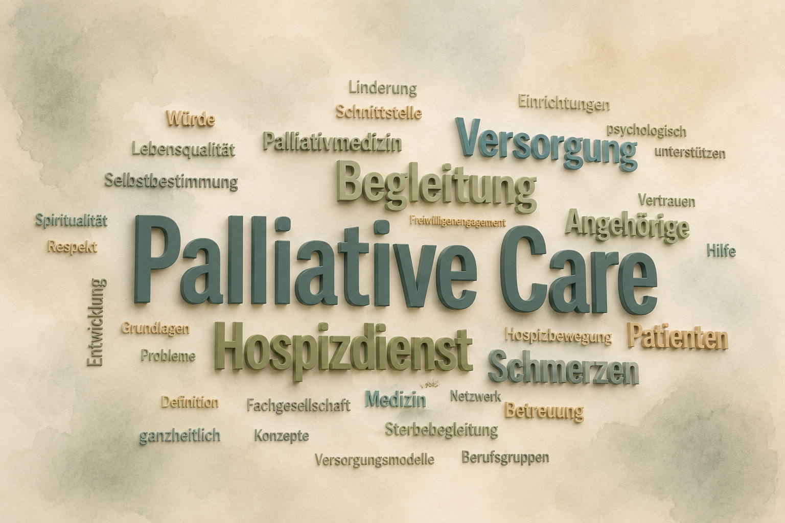 Symbolbild für regionale Unterstützungsangebote und vernetzte Hilfe in der Palliative Care