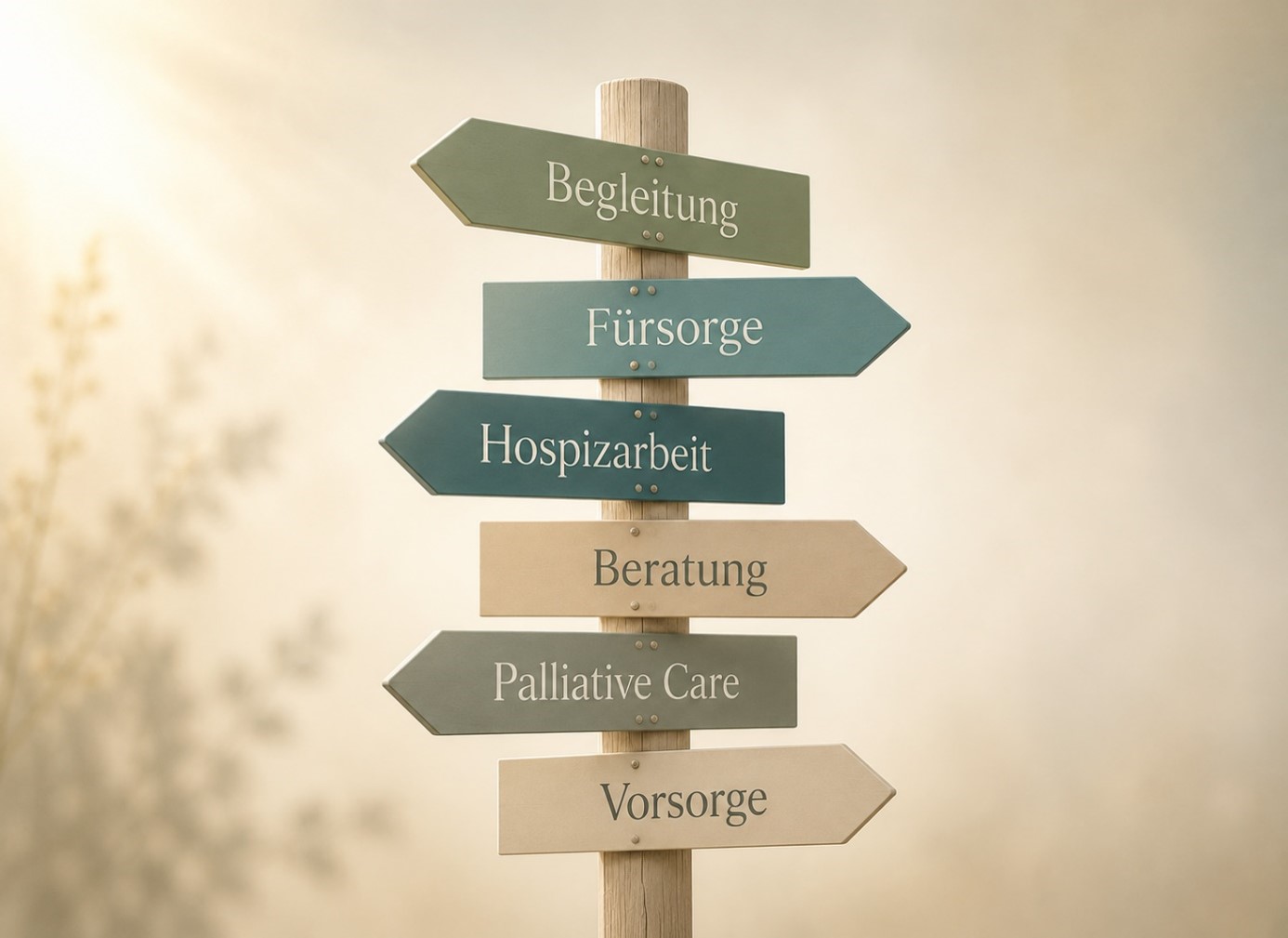 Vortragsthemen zu Hospizarbeit, Vorsorge und Palliativversorgung beim Ambulanten Hospizdienst Laubach